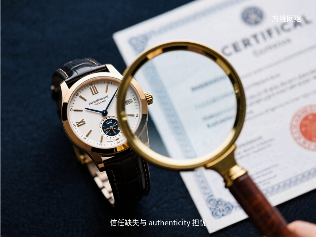 信任缺失与 authenticity 担忧