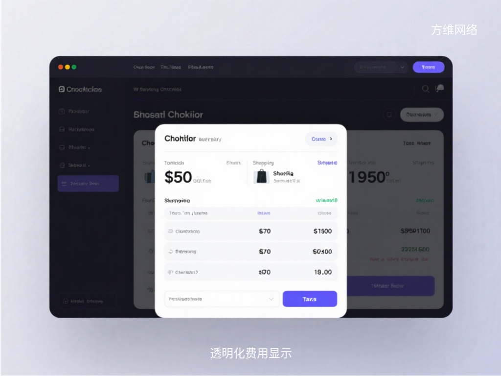 透明化费用显示