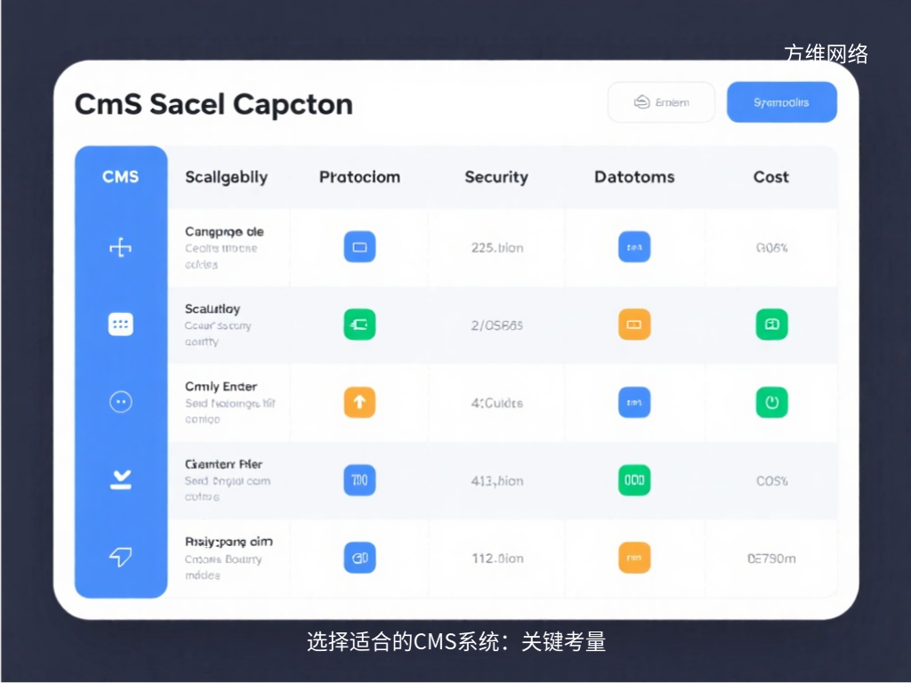 选择适合的CMS系统：关键考量